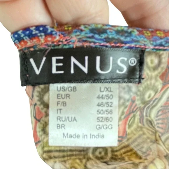 🌺 Venus Boho Beaded Tassel Kaftan Cover-Up – Size L/XL - Picture 6 of 9